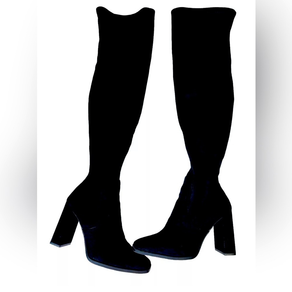 Aldo Flex Women's Over The Knee Boots Black, Size 7.5